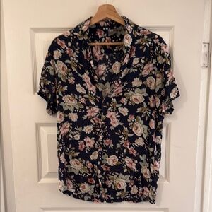 ASOS Men’s Floral Button-Up Shirt